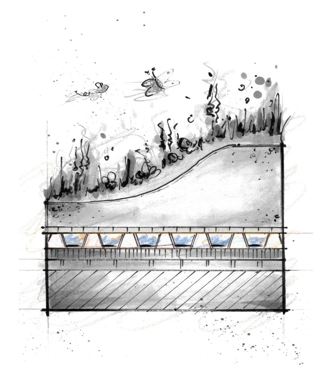 RF Drän- und Speicherplatte FKD40 RF Drän- und Speicherplatte FKD40
